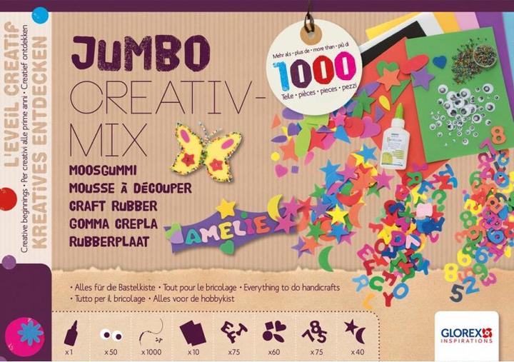 Glorex Jumbo foam rubber mix
