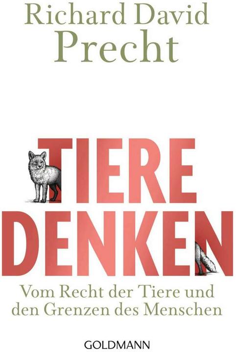 Actual product image Tiere denken (German, Richard David Precht, 2018)