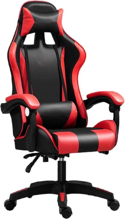Extralink Spiele | Gaming Stuhl | Büro rotierend Eimer schwarz und rot G-522
