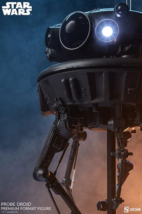 Actual product image Sideshow Star Wars statuette Premium Format Probe Droid 68 cm