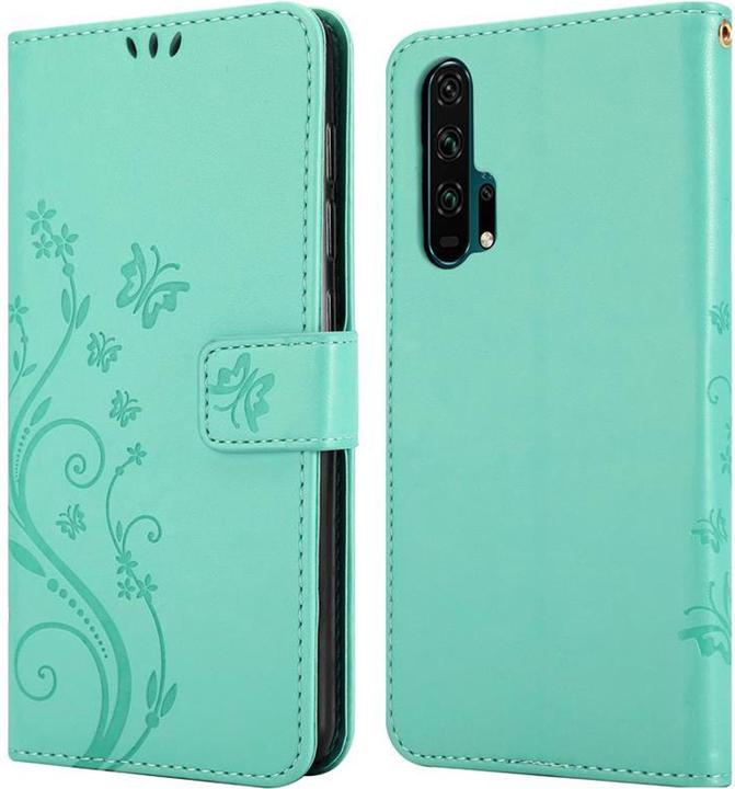Image du produit Cadorabo Couverture du livre de fleurs (Honor 20 Pro)