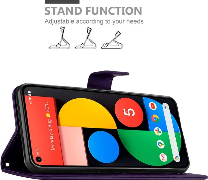 Produktbild Cadorabo Hülle für Alcatel 1S 2020 mit Blumen Muster (Alcatel 1S (2020))