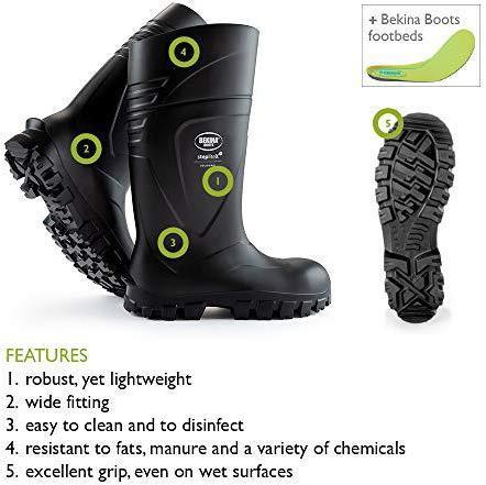Immagine prodotto Bekina Stivali Steplite X Solid Grip S5, nero 41 (S5, 41)