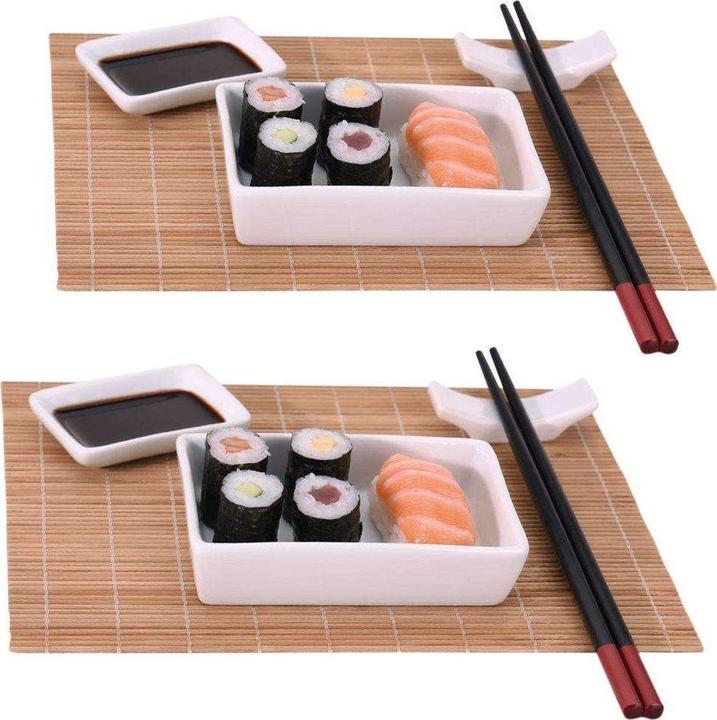 Immagine prodotto Excellent Houseware Set da portata SUSHI per 2 persone 12 pezzi (12 Pezzo/i)