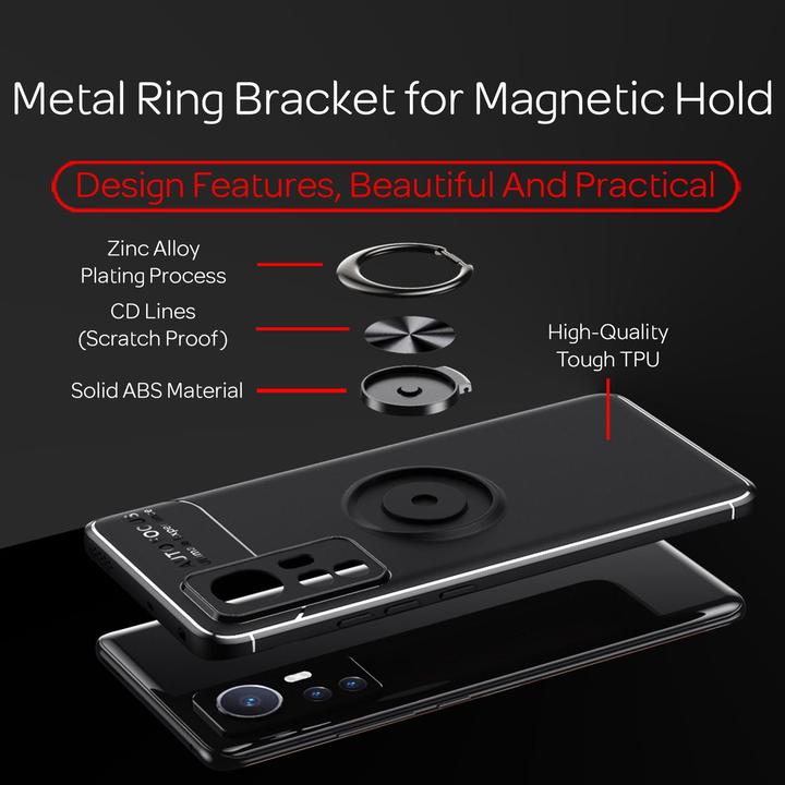 Actual product image Nalia Matte ring silicone sleeve (Xiaomi 12)