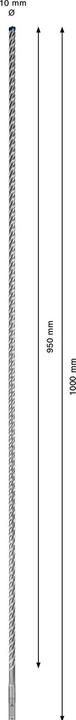 Productafbeelding Bosch Professional Zubehör Expert SDS plus-7X hamerboor, 10 x 950 x 1000 mm (10 millimeter)