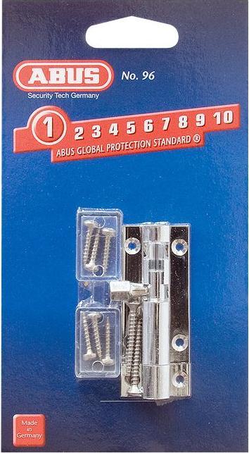 Actual product image Abus Grendel latch 96/50