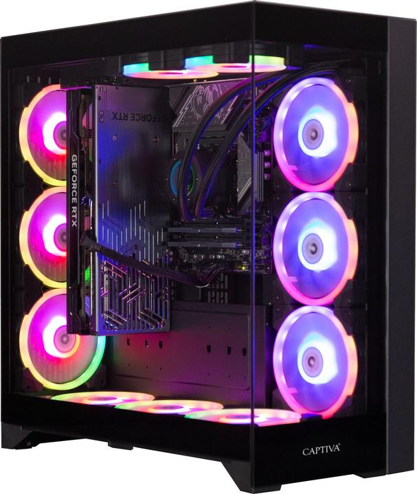 Produktbild Captiva PC Highend Gaming I83-581 (i9-14900KF/RTX4070 Super 12GB GDDR6X/SSD 2TB/32GB/WLAN/w/o OS) (i9-14900KF, 32.77 GB, 2000 GB, GeForce RTX 4070 Super)