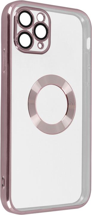 Actual product image Avizar Chrome Style Series Transparent Silicone Sleeve (Apple iPhone 11 Pro Max)