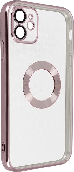 Actual product image Avizar Chrome Style Series Transparent Silicone Sleeve (Apple iPhone 11)