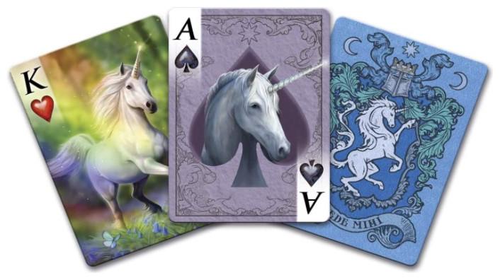 Image du produit Bicycle Cards Anne Stokes Unicorns (Anglais)
