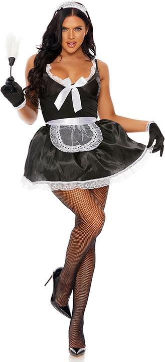 Produktbild Cottelli Collection Domesticated Delight Sexy French Maid Costume (L, XL)