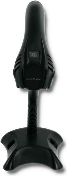 Actual product image Qoltec 50861 Wired Laser Barcode Scanner 1D (1D barcodes)