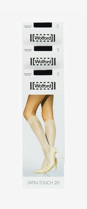 Immagine prodotto Wolford Calzettoni "Satin Touch" neri (20 DEN, 38, M)