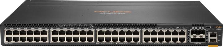 HPE Commutateur E Aruba, 48 ports et 4 ports SFP56, couche 3, empilable, 1U, déploiement en une touche (52 Ports)