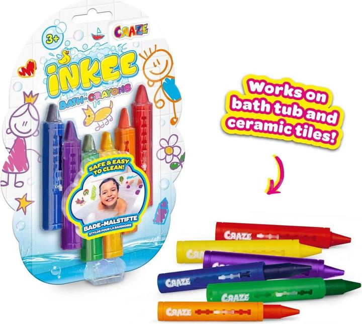 Immagine prodotto Craze Pastelli da bagno Inkee Fun