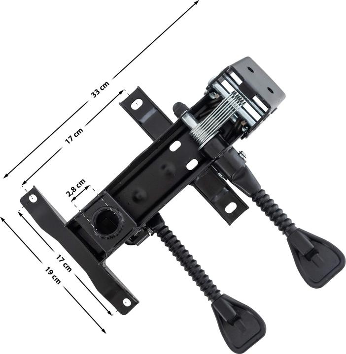Actual product image CLP Castle office chair seat mount
