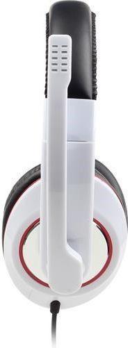 Actual product image Gembird MHS-03-WTRDBK Headphones & Headset Headband 3.5mm Connector Black (Cable)