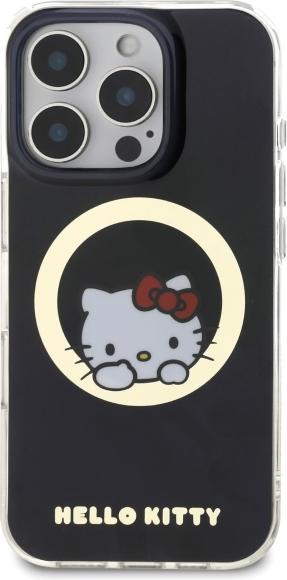 Produktbild Hello Kitty HKHMP16LHSWKK iPhone 16 Pro 6,3" czarny/black hardcase IML Sweet Kitty Magsafe (Apple iPhone 16 Pro)