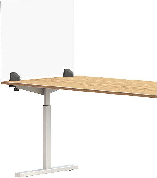Actual product image smiT Desk partition for an individual workplace, acrylic glass and polystyrene