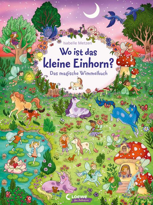 Image du produit Wo ist das kleine Einhorn? (Allemand, Isabelle Metzen, Livres d'objets cachés Loewe, Loewe Mes tout premiers livres, 2023)