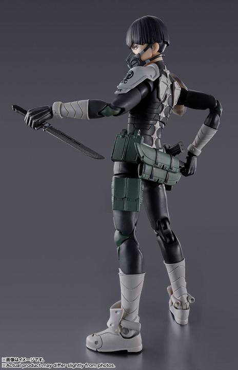 Actual product image Bandai Kaiju No. 8 S.H.Figuarts action figure Soshiro Hoshina 14 cm