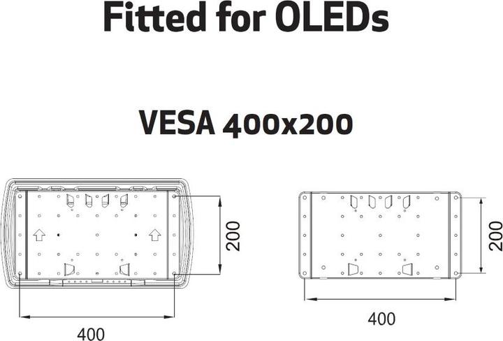 Produktbild Multibrackets M VESA Super Slim Tilt & Turn (Wand, 55", 40 kg)