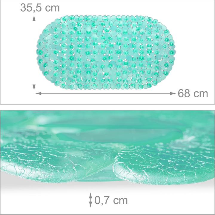 Actual product image Relaxdays Bath mat (68 x 35.5 x 0.7 cm)