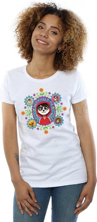 Actual product image Disney Womens/Ladies Coco Remember Me Cotton T-Shirt (L)