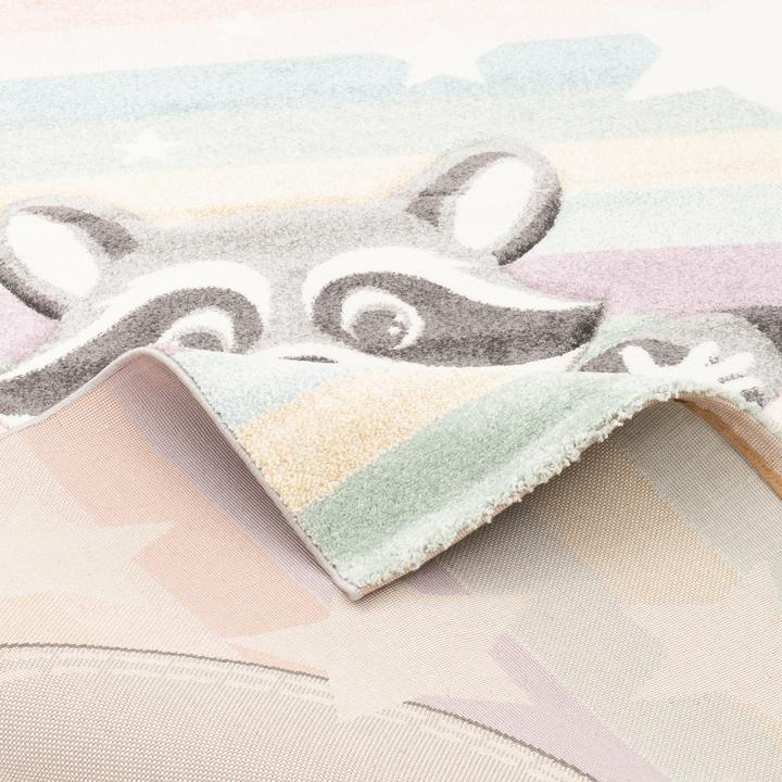 Immagine prodotto Pergamon Tappeto per bambini Maui Kids Raccoon (140 x 200 cm)