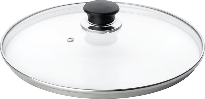 Produktbild Ballarini Glasdeckel m. Edelstahlrand, Ø 28 cm (28 cm, Metall, Glas)