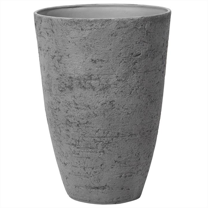 Produktbild Beliani Blumenkübel 2er Set grau rund 51 x 51 x 71 cm CAMIA (51 cm)