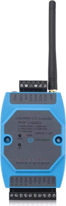 Actual product image Dragino Controller - LoRa - LoRaWAN I/O Controller - LT-22222-L-EU868 (Analogue actuator)
