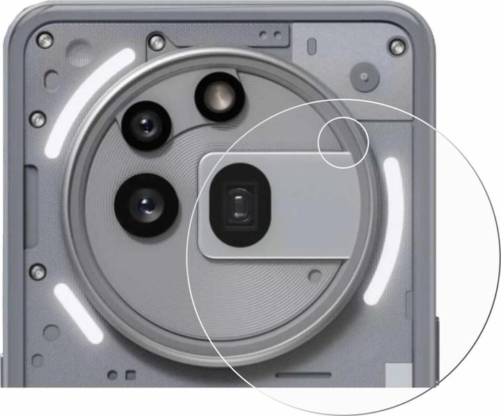 Actual product image upscreen Scratch Shield Protector (1 Piece, Nothing Phone (3a) Pro)