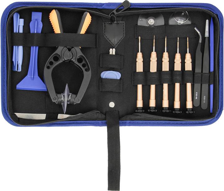 Produktbild Avizar Smartphone Reparatur-Werkzeugsatz 19 Stk. (Werkzeug, Tablets)