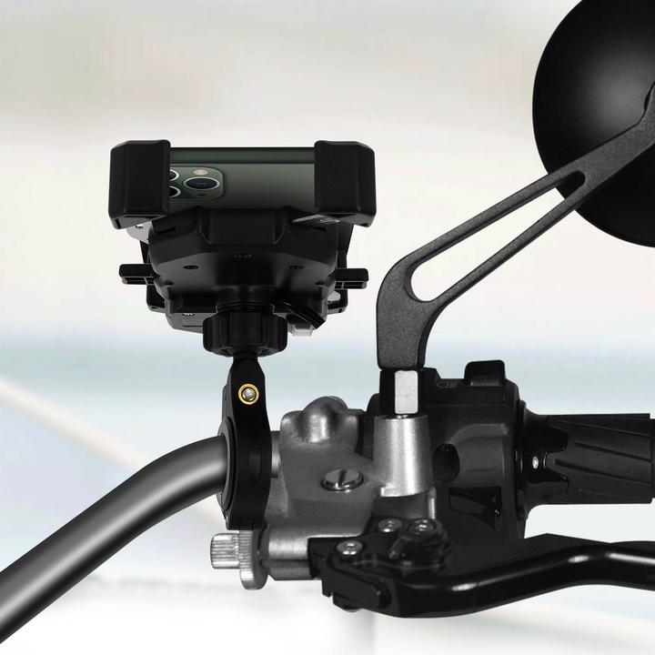 Produktbild Avizar Motorradhalterung mit QI 15W Wireless Charger