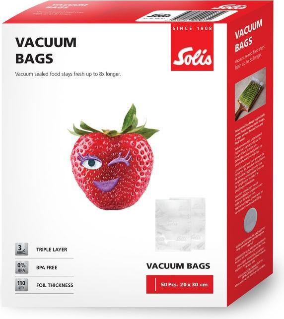 Produktbild Solis Vakuumierbeutel 20 x 30 cm (50x) (50 x)