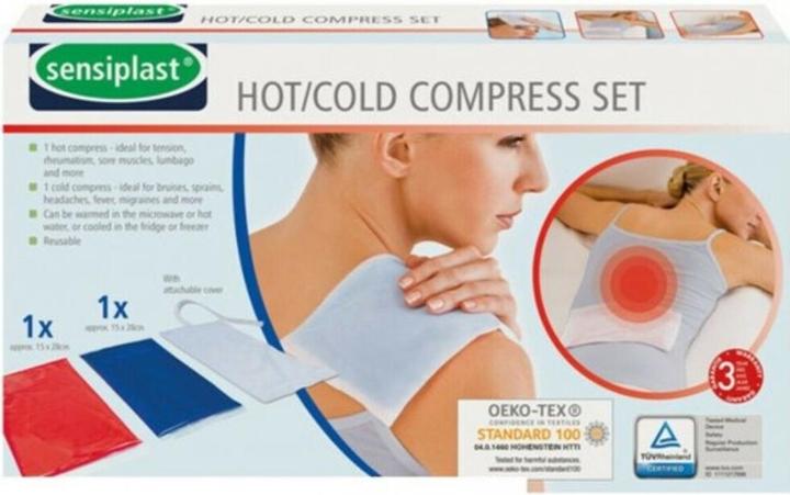 Image du produit Sensiplast Kit de compresses chaudes et froides pour le dos (2 x)