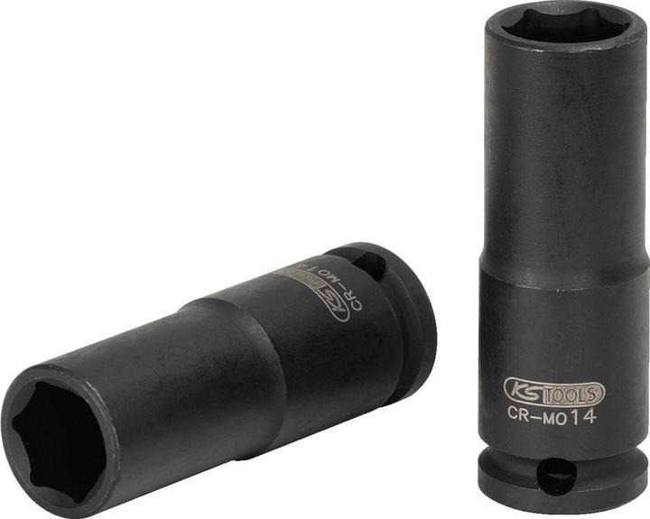 Produktbild KS Tools 3/8" Kraft-Stecknuss lang (8 mm)