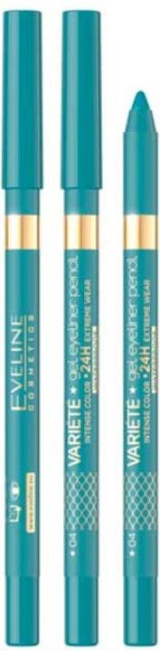 Produktbild Eveline Variete Gel Waterproof Eyeliner 04ue Lagoon 9G (04 Blue Lagoon)