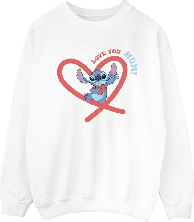 Image du produit Disney - Sweat LILO & STITCH LOVE YOU MUM - Femme (L)