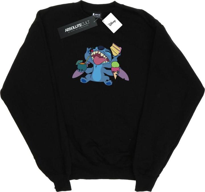 Actual product image Disney Womens/Ladies Lilo And Sitch Munchies Sweatshirt (L)