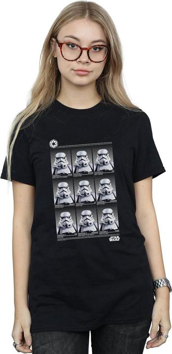Immagine prodotto Star Wars Stormtrooper Yearbook Maglietta Ampia Donna (XXL)