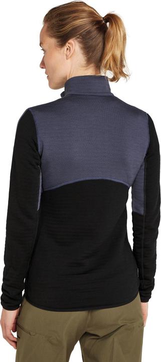 Actual product image Icebreaker Women's Merino 400 RealFleece Descender L/S Zip (S)