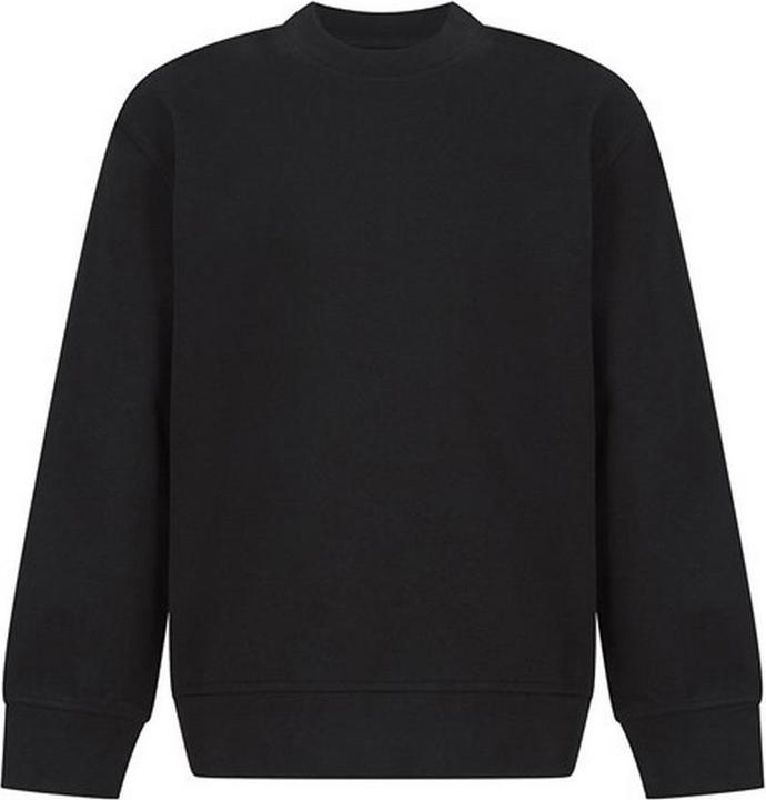 SF Sweatshirt Abgerundeter Saum