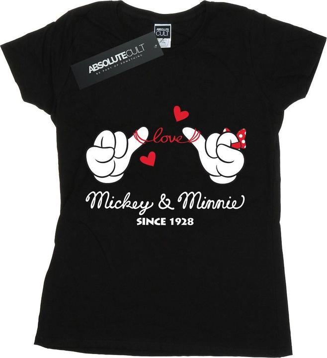 Image du produit Disney - T-shirt MICKEY MOUSE LOVE HANDS - Femme (S)