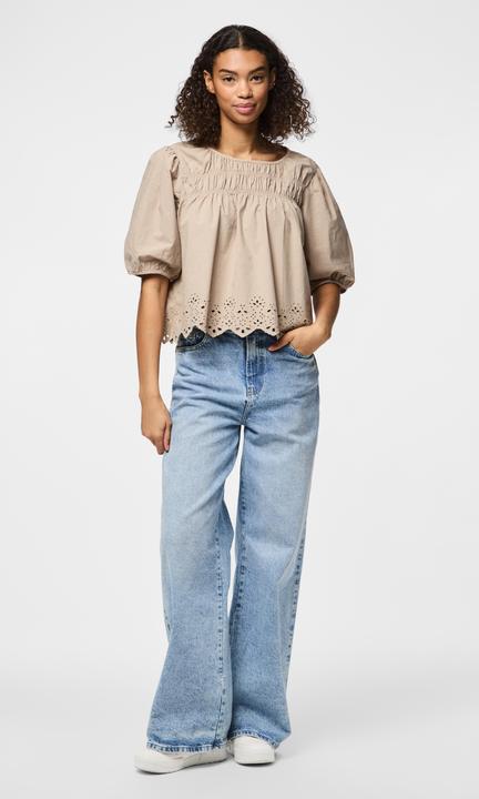 Image du produit Pieces PCSALMINA 2/4-ARM Oberteil mit kurzen Ärmeln (XS)