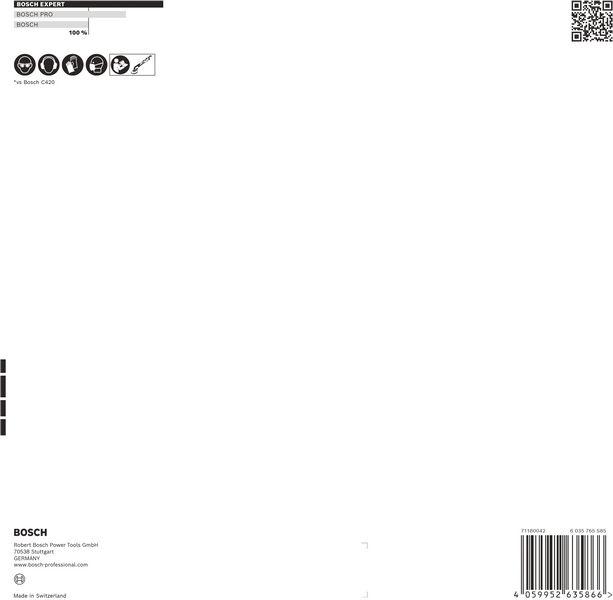 Actual product image Bosch Professional Zubehör Sanding net for drywall sanders (80)