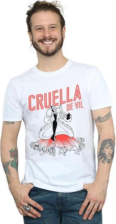 Produktbild Disney Cruella De Vil Dalmatians TShirt (XXL)