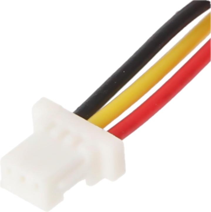 Actual product image AccuCell Battery suitable for PLANTRONICS CS540, C565 Li-Polymer 3.7V 140mAh 0.5Wh with 3-pin connector (CS540)